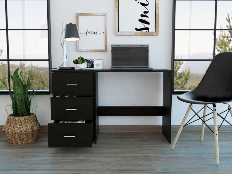 3 Drawer Writing Desk Wenge