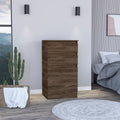 Cassel 2 Drawer Dresser Dark Walnut
