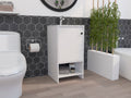 Westbury 1 Shelf Freestanding Vanity Cabinet White