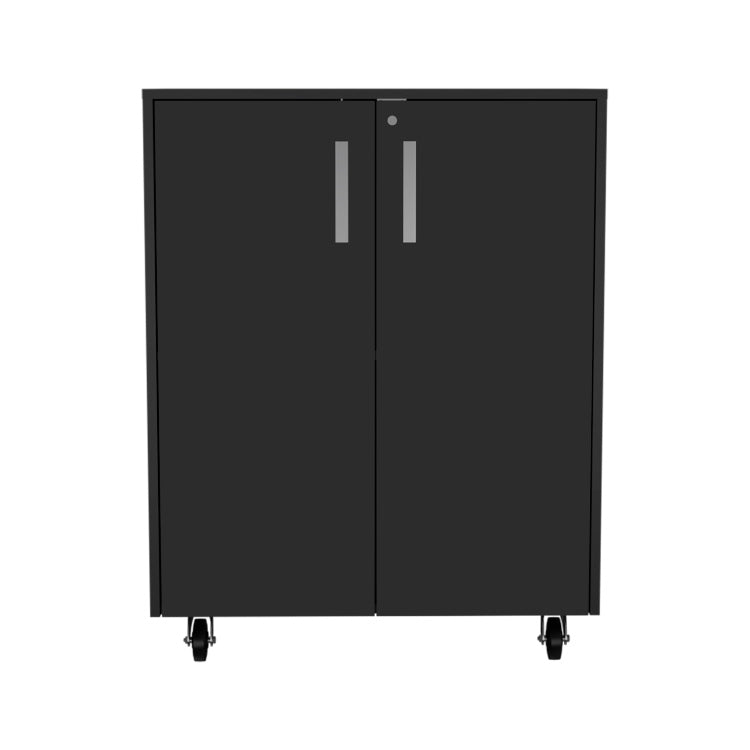 Wenge Rectangle Storage Cabinet Base