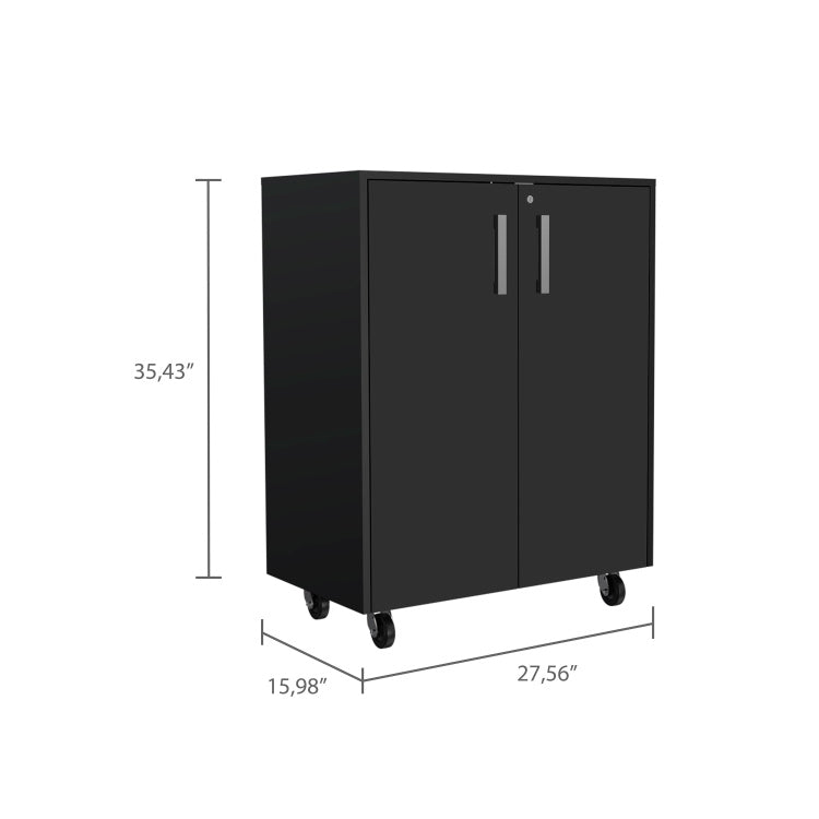 Wenge Rectangle Storage Cabinet Base