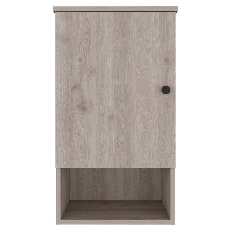 Kensington 1 Shelf Medicine Cabinet Light Grey