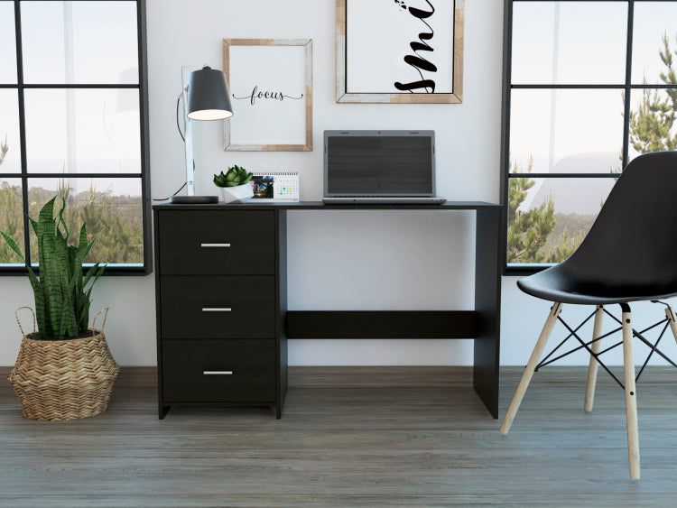 3 Drawer Writing Desk Wenge