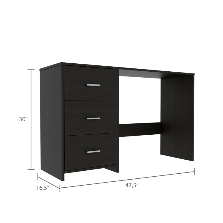 3 Drawer Writing Desk Wenge