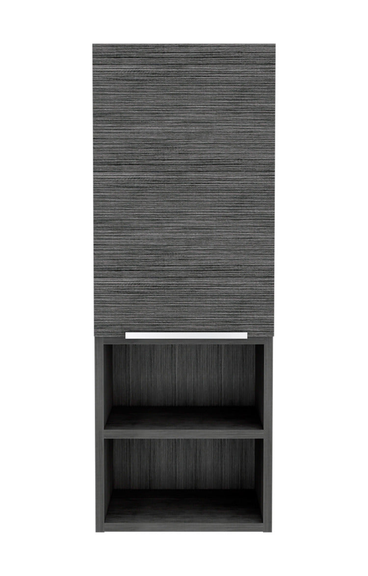 Smokey Oak Rectangle 2 Shelf Medicine Cabinet