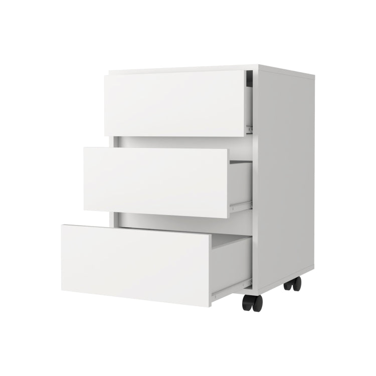 Eagle Creek 3 Drawer Rectangle Filing Cabinet White