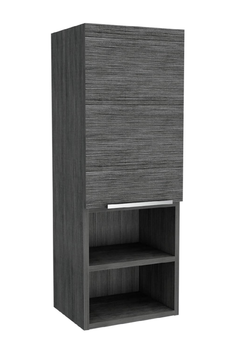 Smokey Oak Rectangle 2 Shelf Medicine Cabinet