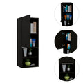 Wenge Rectangle 2 Shelf Medicine Cabinet