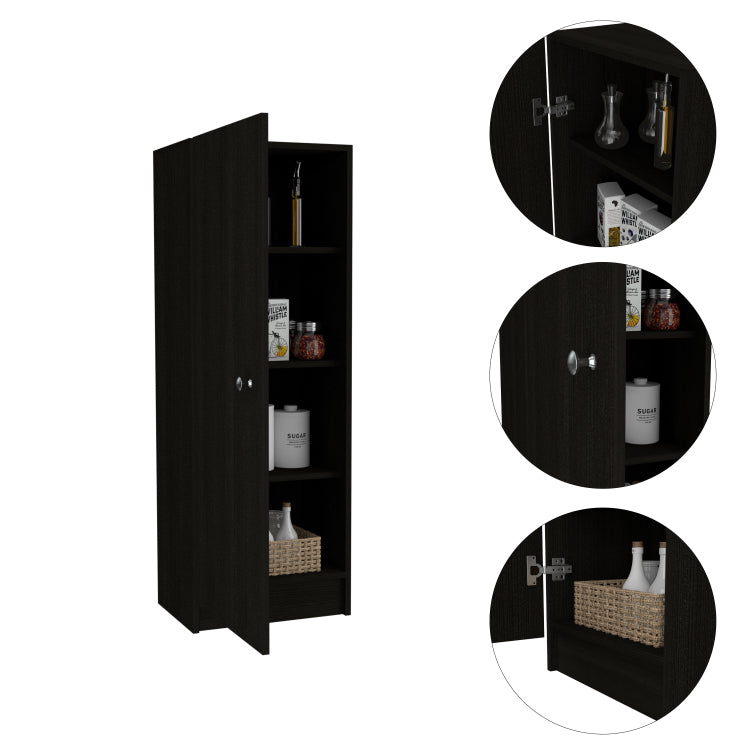 Rectangle Pantry Cabinet Wenge