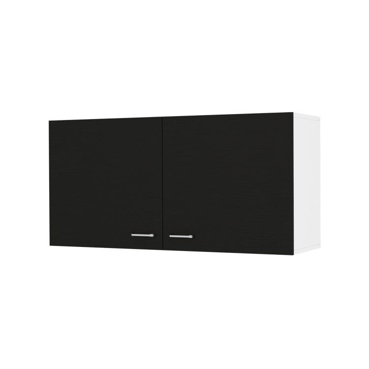 Carbon Espresso Rectangle 2 Door Wall Cabinet