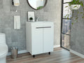 Sienna 2 Door Rectangle Freestanding Vanity Cabinet White