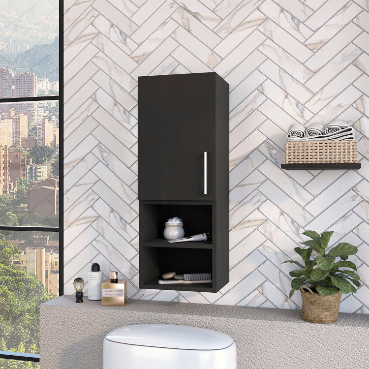 Wenge 2 Shelf Medicine Cabinet