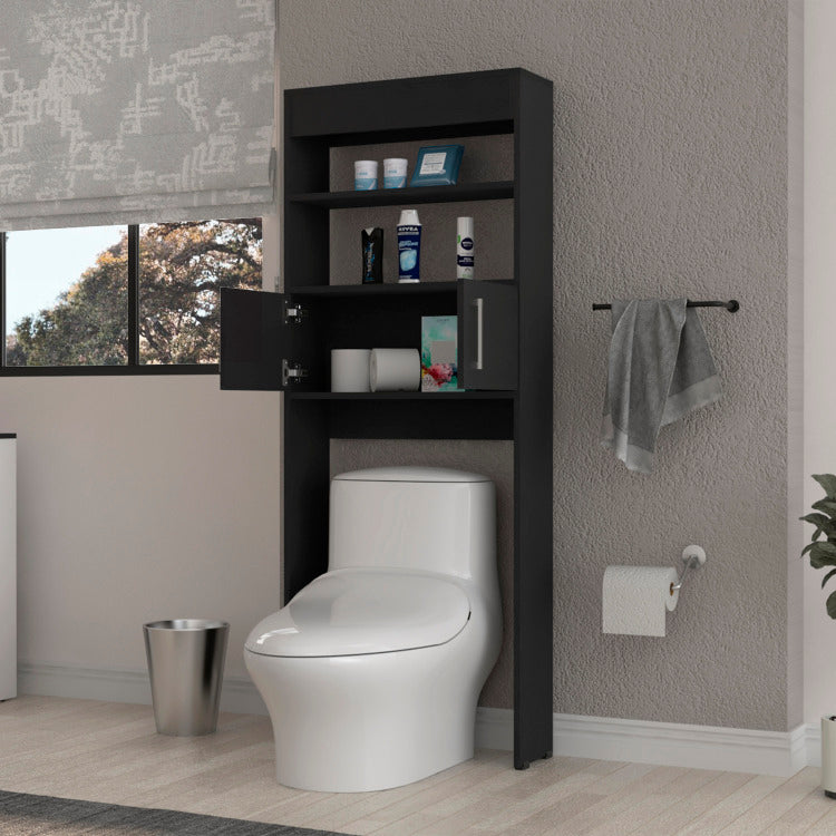 Morley 2 Shelf Over The Toilet Cabinet Wenge