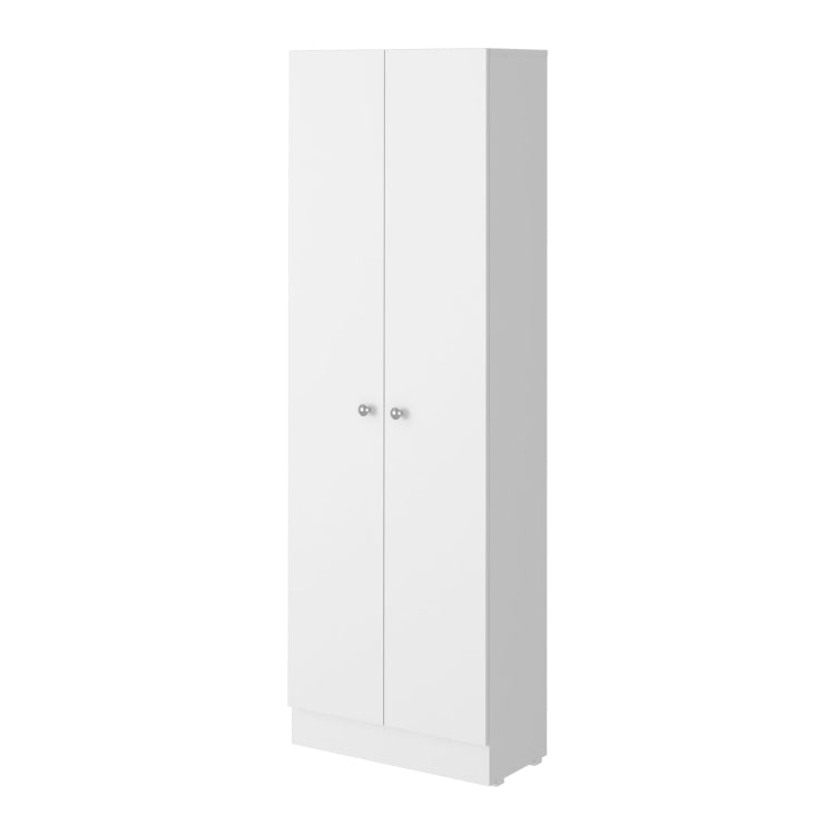 Buxton Rectangle 2 Door Storage Tall Cabinet White