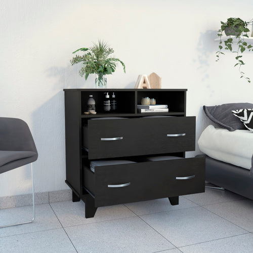 2 Drawer 2 Shelf Dresser Wenge