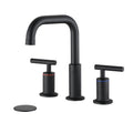 8 Inch Widespread Bathroom Sink Faucet With Pop Up Drain