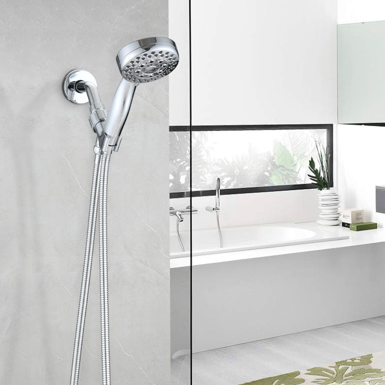 5 Mode Adjustable Settings Handheld Shower Head With Hose High Pressure Shower Heads
