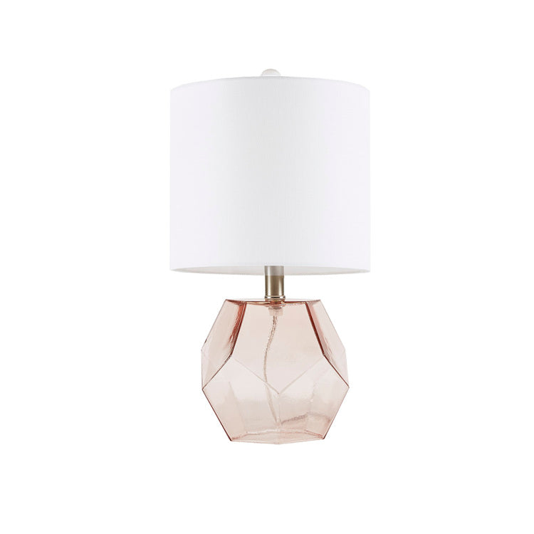 Geometric Glass Table Lamp