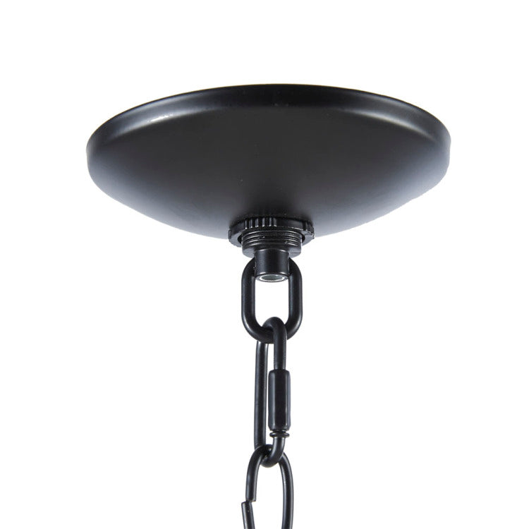 6 Light Metal Chandelier