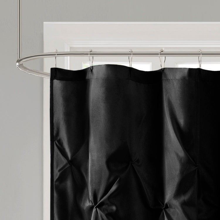 Tufted Semi Sheer Shower Curtain