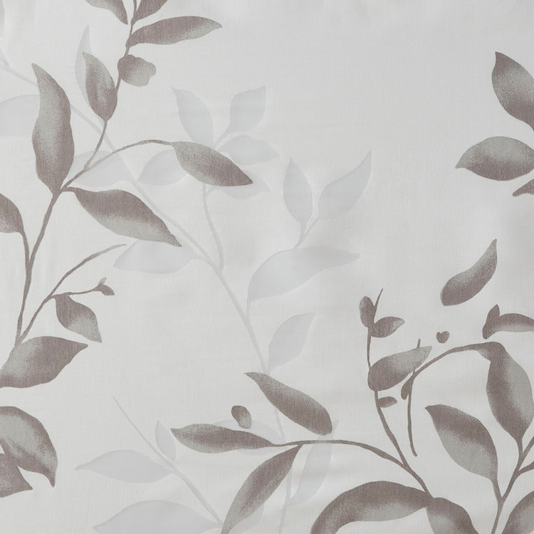 Burnout Printed Shower Curtain Grey 72X72"