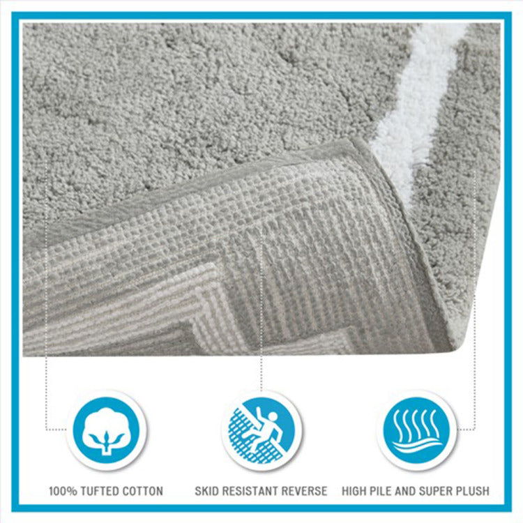 Cotton Tufted Bath Rug 20X30