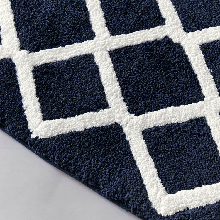 Reversible High Pile Tufted Bath Rug