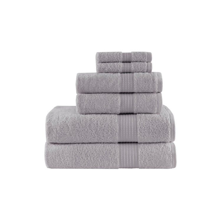 6 Piece Cotton Towel Set