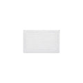 100% Cotton Tufted 3000 Gsm Reversible Bath Rug White 21X34"