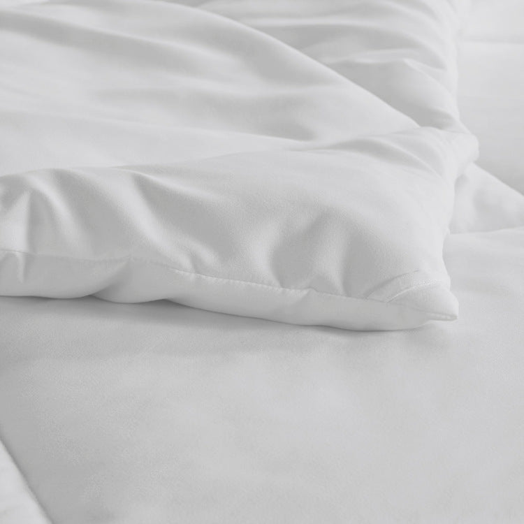 Oversized Down Alt Comforter With Heiq Smart Temp Treatment White Twin Twin Xl