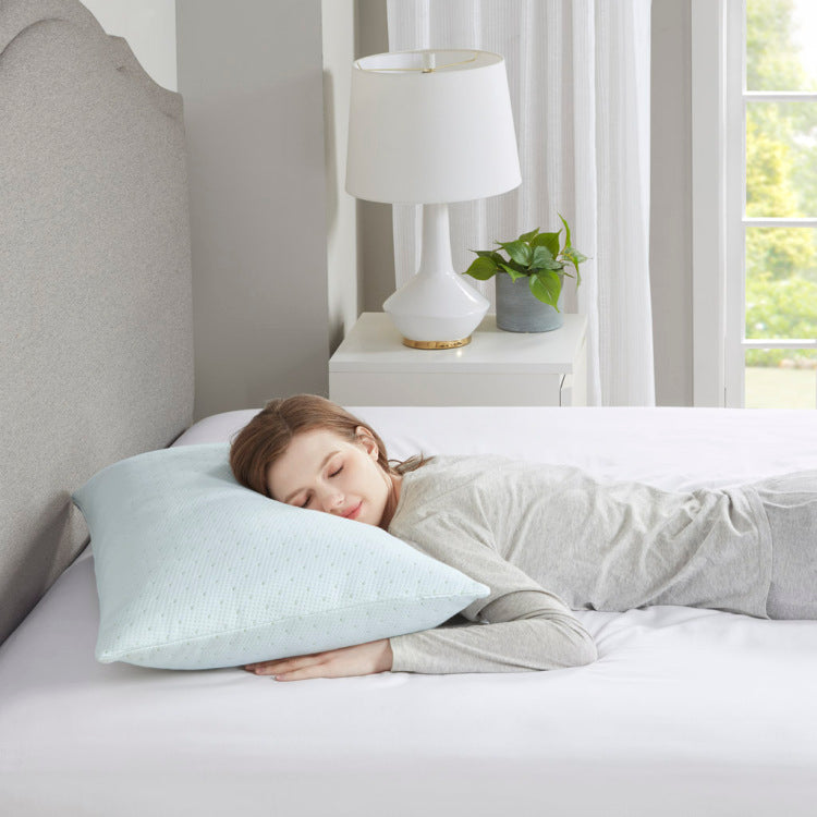 Shredded Memory Foam Pillow With Rayon Blend Cover