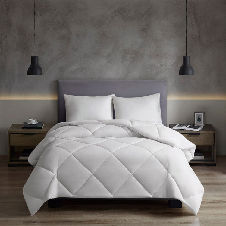 Oversized Down Alt Comforter With Heiq Smart Temp Treatment White Twin Twin Xl