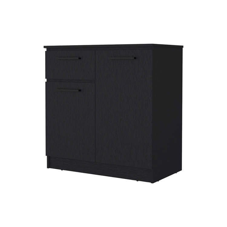 2 Door 1 Drawer Dresser Wenge