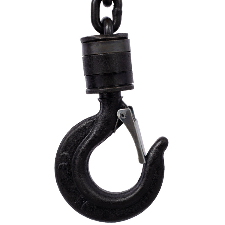 Chain Hoist 2200Lbs 1T Capacity 10Ft With 2 Heavy Duty Hooks,Manual Chain Hoist Steel Construction,Yellow