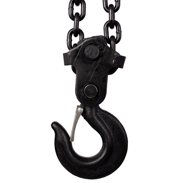 Chain Hoist 11000Lbs 5T Capacity 10Ft With 2 Heavy Duty Hooks,Manual Chain Hoist Steel Construction,Yellow
