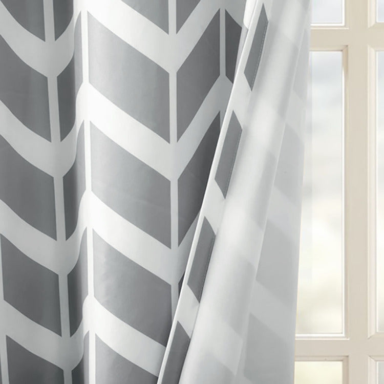 Printed Room Darkening Grommet Top Panel Pair