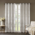 Knitted Jacquard Total Blackout Curtain Panel Only 1 Pc Panel