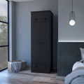 Double Door And 1 Drawer Armoire Wenge