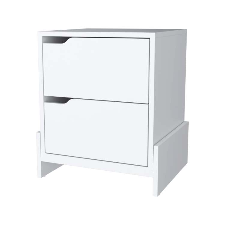 Ralston 2 Drawer Nightstand In White