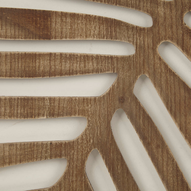 Two Tone 2 Piece Wood Panel Wall Decor Set