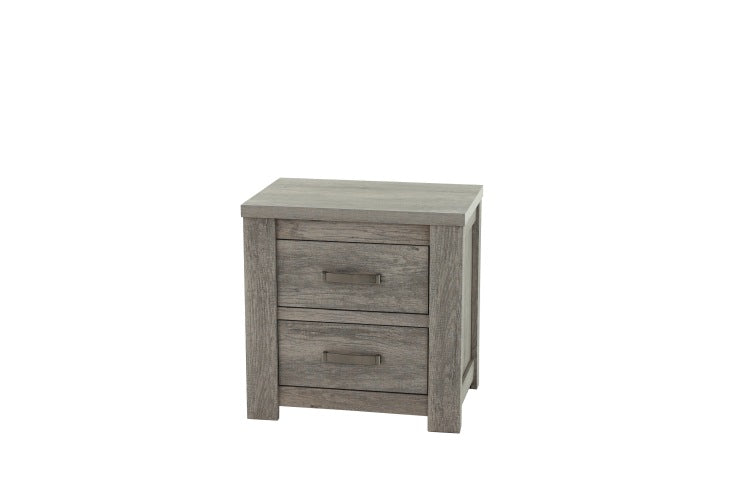Nightstand In Light Gray Oak