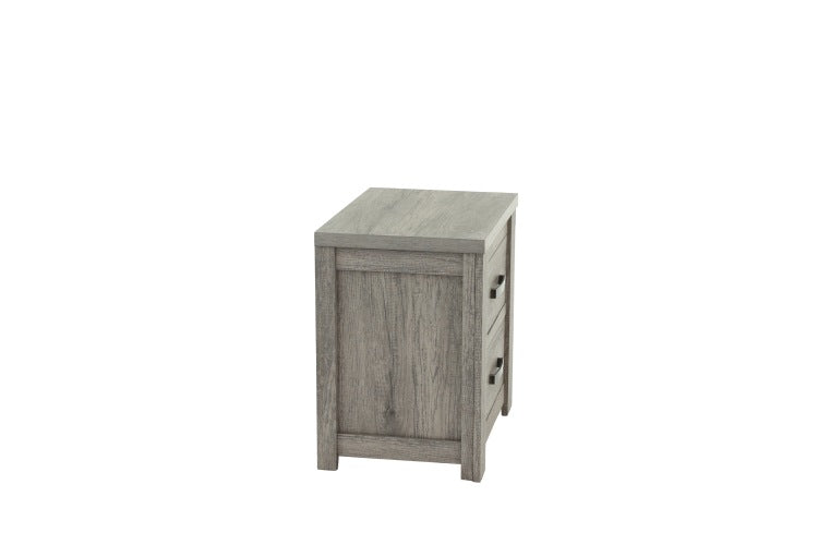 Nightstand In Light Gray Oak