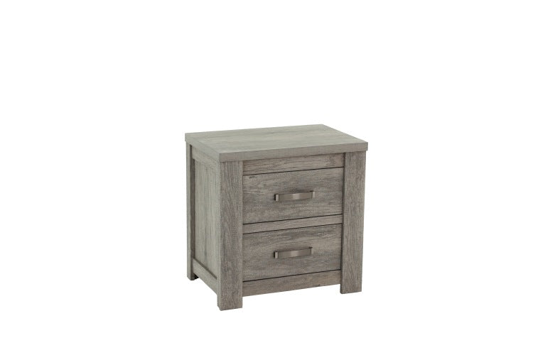Nightstand In Light Gray Oak