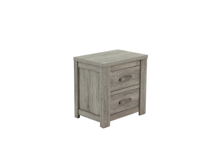 Nightstand In Light Gray Oak