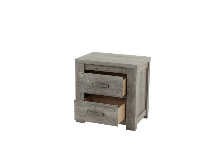 Nightstand In Light Gray Oak