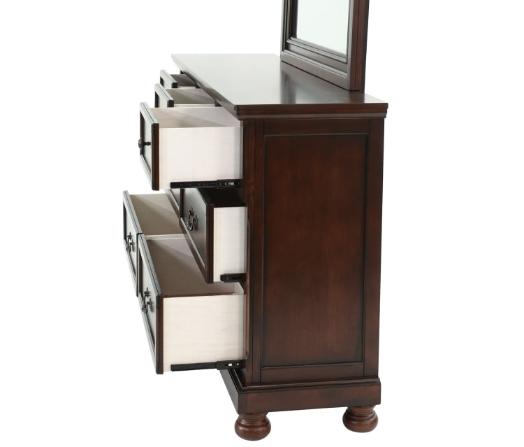 Dresser In Antique Cherry