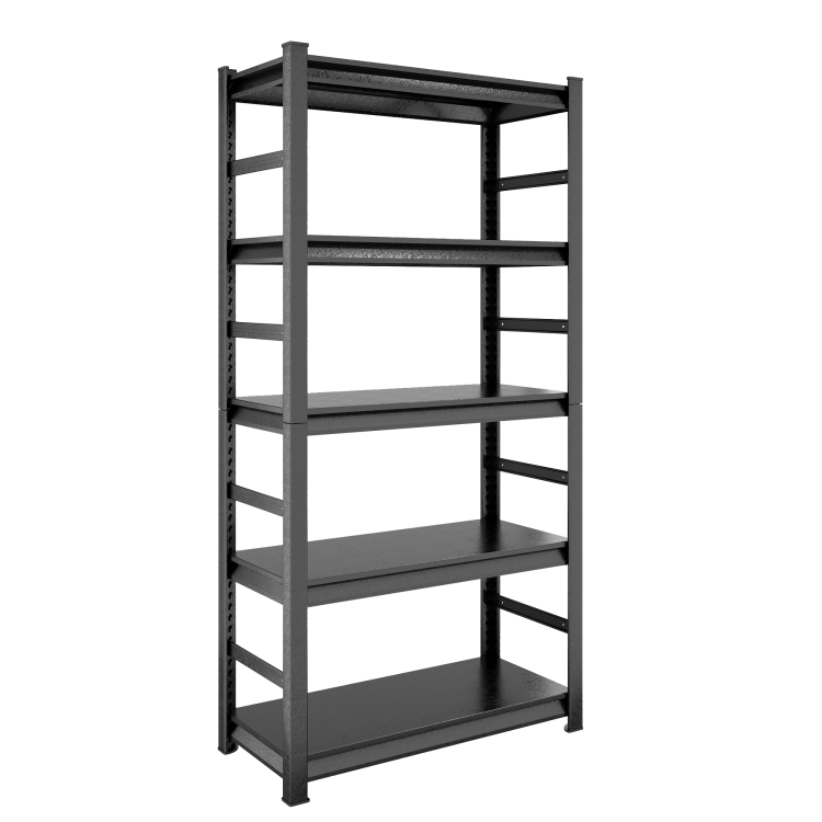 Storage Shelves 5 Tier Heavy Duty Metal Shelving Unit Adjustable Shelving Units And Storage Rack Kitchen Garage Shelf H72 * W35.4 * D15.7
