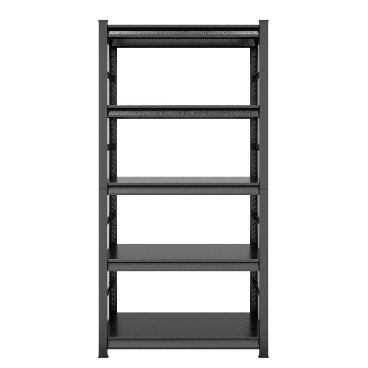 Storage Shelves 5 Tier Heavy Duty Metal Shelving Unit Adjustable Shelving Units And Storage Rack Kitchen Garage Shelf H72 * W35.4 * D15.7