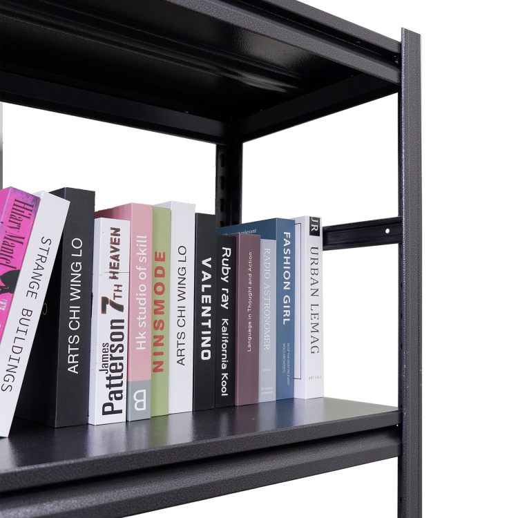 Storage Shelves 5 Tier Heavy Duty Metal Shelving Unit Adjustable Shelving Units And Storage Rack Kitchen Garage Shelf H72 * W35.4 * D15.7