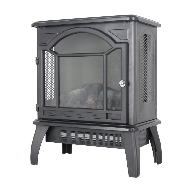 18 Inch 3D Flame Electric Infrared Quartz Fireplace Stove With Remote Control